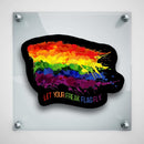 Let Your Freak Flag Fly - Vinyl Sticker - Dan Pearce Sticker Shop