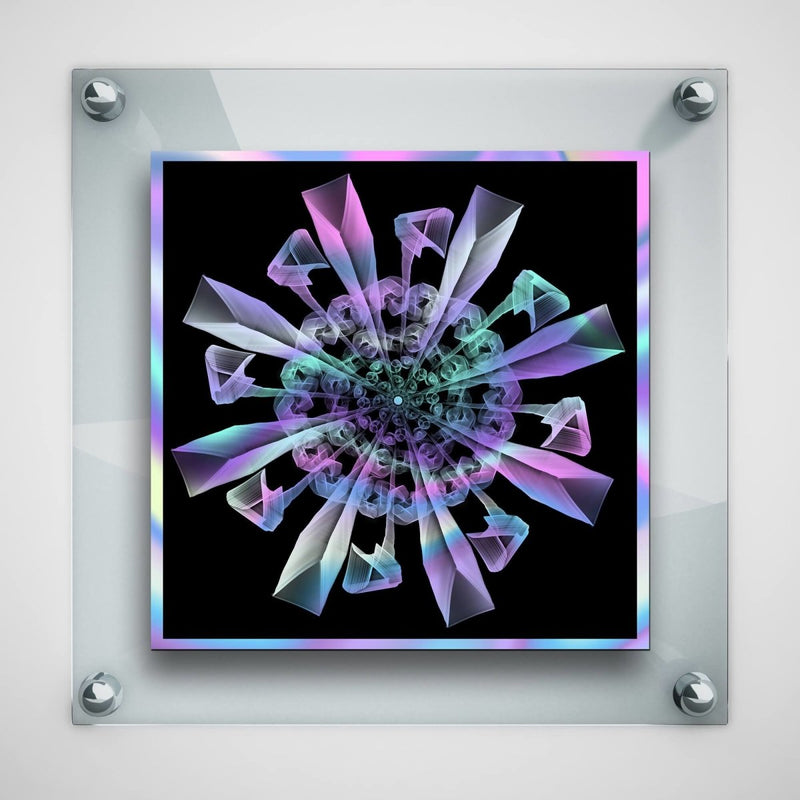 Light Trails (Abstract Art) - Hologram Sticker - Dan Pearce Sticker Shop