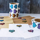 LOVE Labels - 1.5" (Blue) Sticker Roll - Dan Pearce Sticker Shop