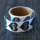 LOVE Labels - 1.5" (HOLOGRAM) Sticker Roll - Dan Pearce Sticker Shop