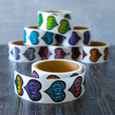 LOVE Labels - 1.5" (Purple) Sticker Roll - Dan Pearce Sticker Shop