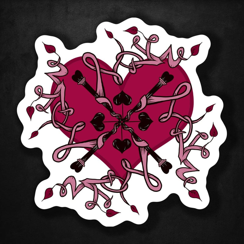 Love Mandala - Premium Sticker - Dan Pearce Sticker Shop