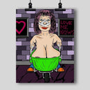 "Love Me Now?" Pop Art Print - Dan Pearce Sticker Shop