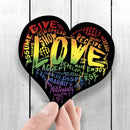 LOVE Sticker! (Abstract Version Version) - Dan Pearce Sticker Shop