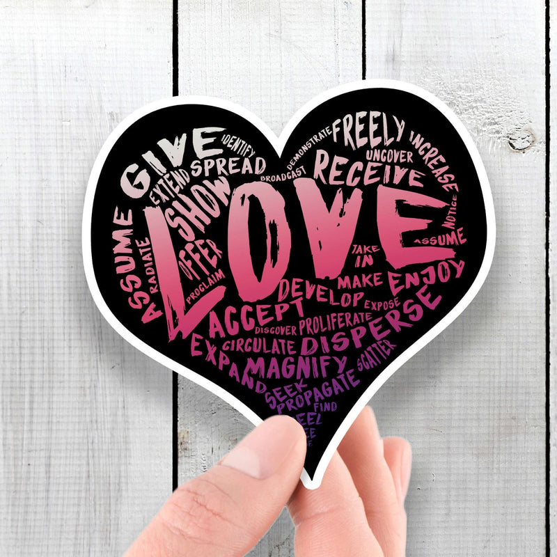LOVE Sticker! (Blooming Version) - Dan Pearce Sticker Shop