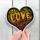 LOVE Sticker! (Sunburst Version) - Dan Pearce Sticker Shop