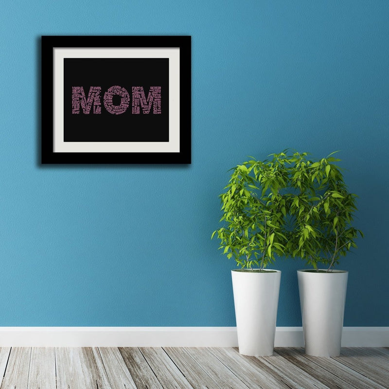 "MOM" Mothers Day Fine Art Print (