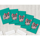 Mouse Robot Premium Greeting Card(s) - Dan Pearce Sticker Shop