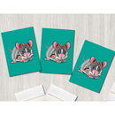 Mouse Robot Premium Greeting Card(s) - Dan Pearce Sticker Shop