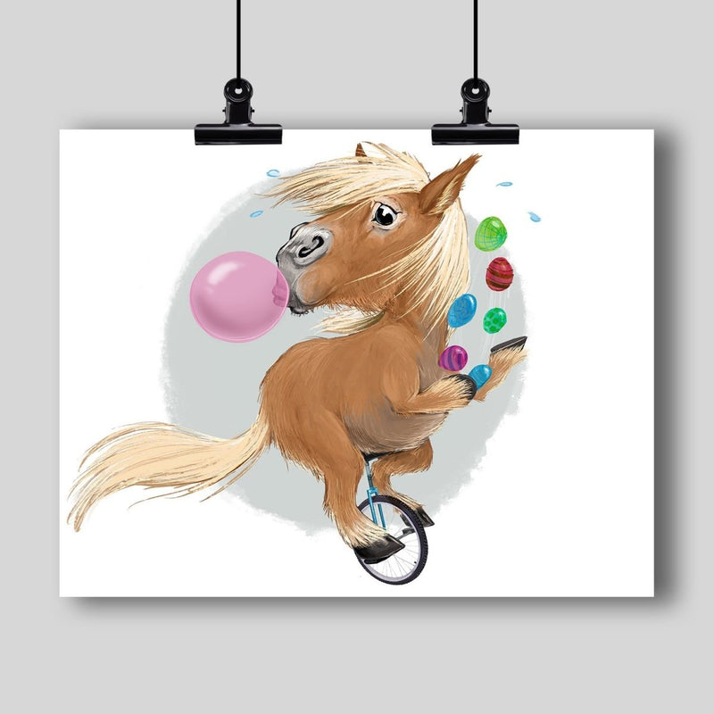 "Not Just a One-Trick Pony" Art Print - Dan Pearce Sticker Shop