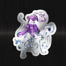 Octopus Robot - Special Foil Sticker - Dan Pearce Sticker Shop