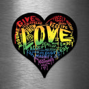 Official "LOVE" (Abstract Version) Vinyl Sticker - Dan Pearce Sticker Shop