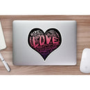 Official "LOVE" (Blooming) Vinyl Sticker - Dan Pearce Sticker Shop