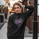 Official “LOVE” Champion™ PREMIUM Crewneck Sweatshirt (Hologram Version) - Dan Pearce Sticker Shop