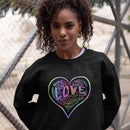 Official “LOVE” Champion™ PREMIUM Crewneck Sweatshirt (Hologram Version) - Dan Pearce Sticker Shop