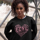 Official “LOVE” Champion™ PREMIUM Crewneck Sweatshirt (Pink Version) - Dan Pearce Sticker Shop