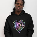 Official “LOVE” Champion™ PREMIUM Hoodie (Hologram Version) - Dan Pearce Sticker Shop