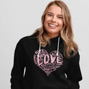 Official “LOVE” Champion™ PREMIUM Hoodie (Pink Version) - Dan Pearce Sticker Shop