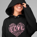 Official “LOVE” Champion™ PREMIUM Hoodie (Pink Version) - Dan Pearce Sticker Shop