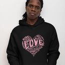 Official “LOVE” Champion™ PREMIUM Hoodie (Pink Version) - Dan Pearce Sticker Shop