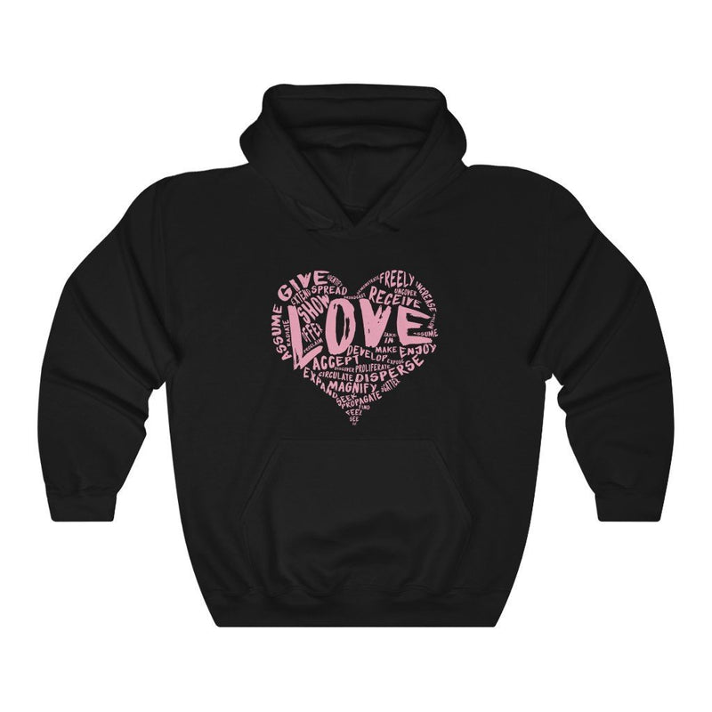 Official “LOVE” Champion™ PREMIUM Hoodie (Pink Version) - Dan Pearce Sticker Shop