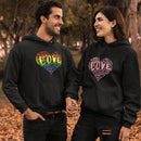 Official “LOVE” Champion™ PREMIUM Hoodie (Pink Version) - Dan Pearce Sticker Shop