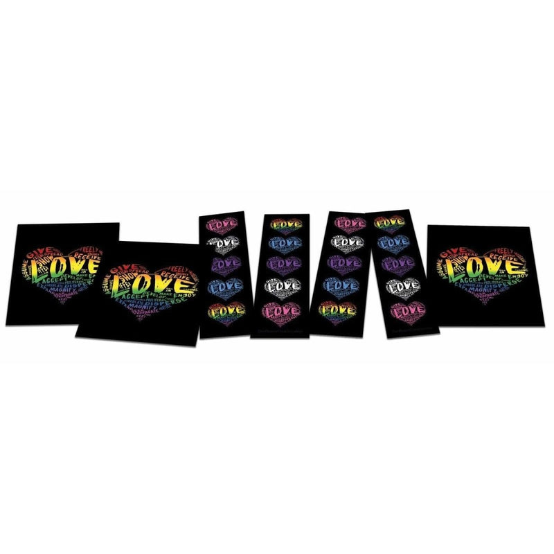 Official LOVE Greeting Card & Bookmark Combo Pack - Dan Pearce Sticker Shop