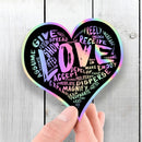 Official LOVE - (Hologram) Premium Sticker - Dan Pearce Sticker Shop