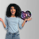 Official "LOVE" - Hologram Sticker - Dan Pearce Sticker Shop