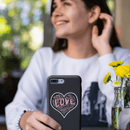 Official "LOVE" (Pink) Vinyl Sticker - Dan Pearce Sticker Shop