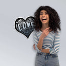 Official "LOVE" (Winter) Vinyl Sticker - Dan Pearce Sticker Shop