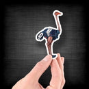 Ostrich Robot - Vinyl Sticker - Dan Pearce Sticker Shop