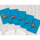 Otter Robot Premium Greeting Card(s) - Dan Pearce Sticker Shop