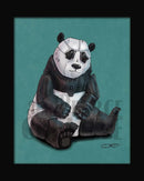 Panda Bear Robot Fine Art Print - Dan Pearce Sticker Shop