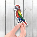Parrot Robot - Vinyl Sticker - Dan Pearce Sticker Shop