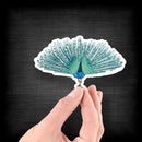 Peacock Robot - Vinyl Sticker - Dan Pearce Sticker Shop