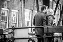 Photo Print: A Couple Has a Moment at the Amsterdam Canals - Dan Pearce Sticker Shop