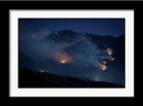 Photo Print: A Smokey Mountain Fire at Night - Dan Pearce Sticker Shop