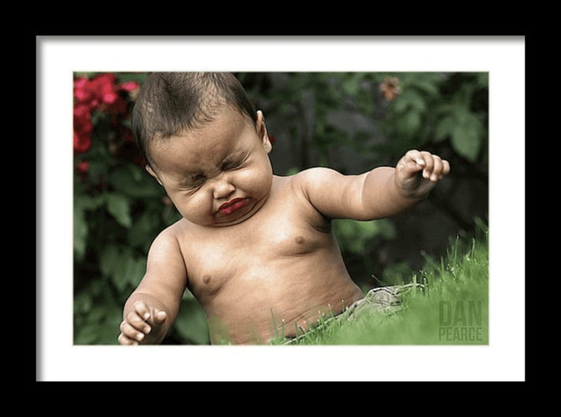 Photo Print: Baby Sneeze - Dan Pearce Sticker Shop