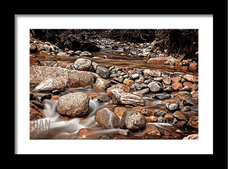 Photo Print: Beautiful Mountain Creek - Dan Pearce Sticker Shop