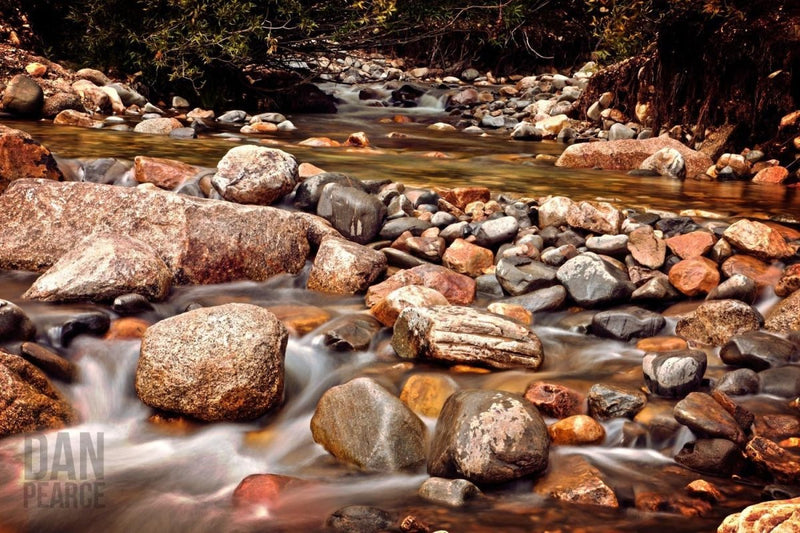 Photo Print: Beautiful Mountain Creek - Dan Pearce Sticker Shop