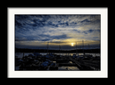 Photo Print: Boat Harbor at Sunset - Dan Pearce Sticker Shop