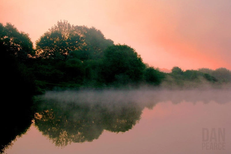 Photo Print: English Pond at Sunrise - Dan Pearce Sticker Shop