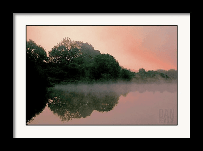 Photo Print: English Pond at Sunrise - Dan Pearce Sticker Shop