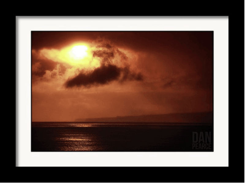 Photo Print: Fiery Island Sunrise - Dan Pearce Sticker Shop