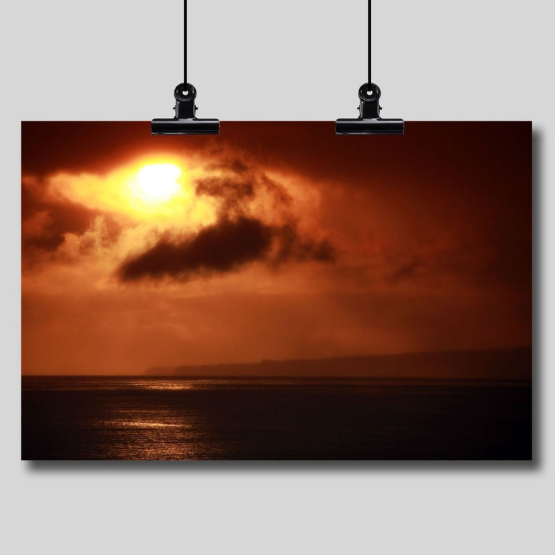 Photo Print: Fiery Island Sunrise - Dan Pearce Sticker Shop