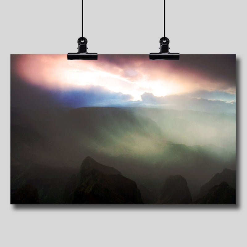 Photo Print: Hazy Waimea Sunrise - Dan Pearce Sticker Shop