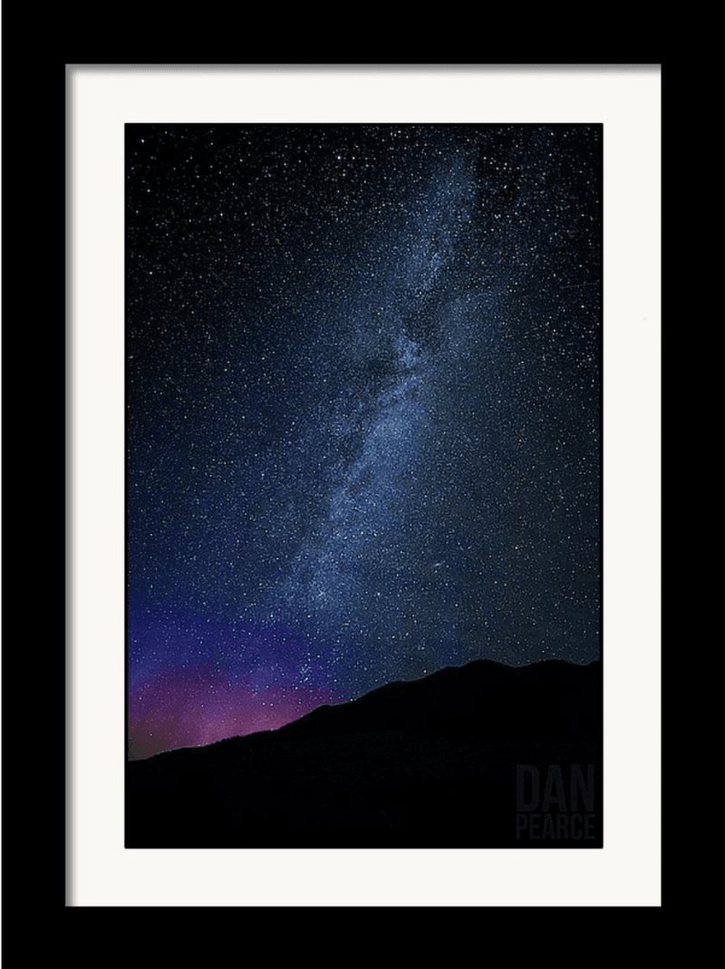 Photography Print: Milky Way Galaxy After Sunset - Dan Pearce Sticker Shop