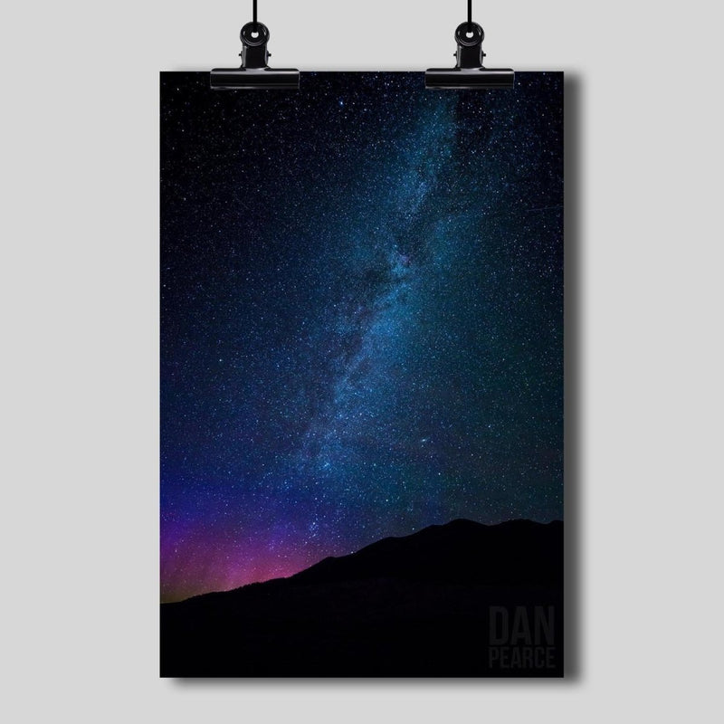 Photography Print: Milky Way Galaxy After Sunset - Dan Pearce Sticker Shop