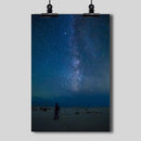 Photography Print: Milky Way Galaxy Over Utah's Bonneville Salt Flats - Dan Pearce Sticker Shop